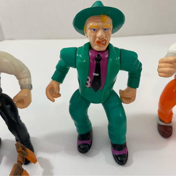 Dick Tracy action figures set of 4 -1990s playmates figures - Picture 14 of 14